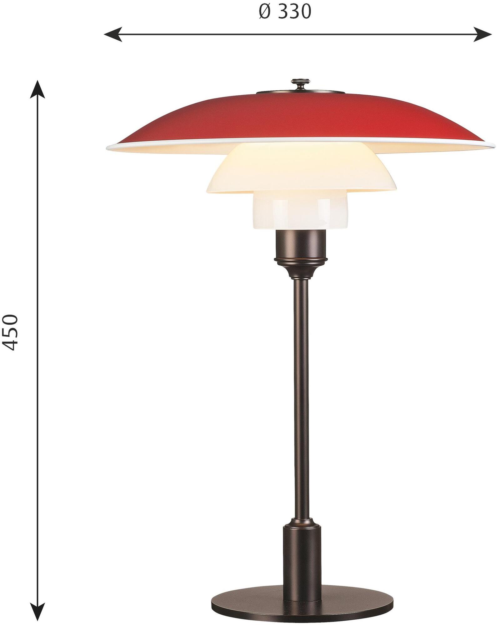 Louis Poulsen Настольная лампа из опалового стекла Ph sun-id-1356549 - Вид №13
