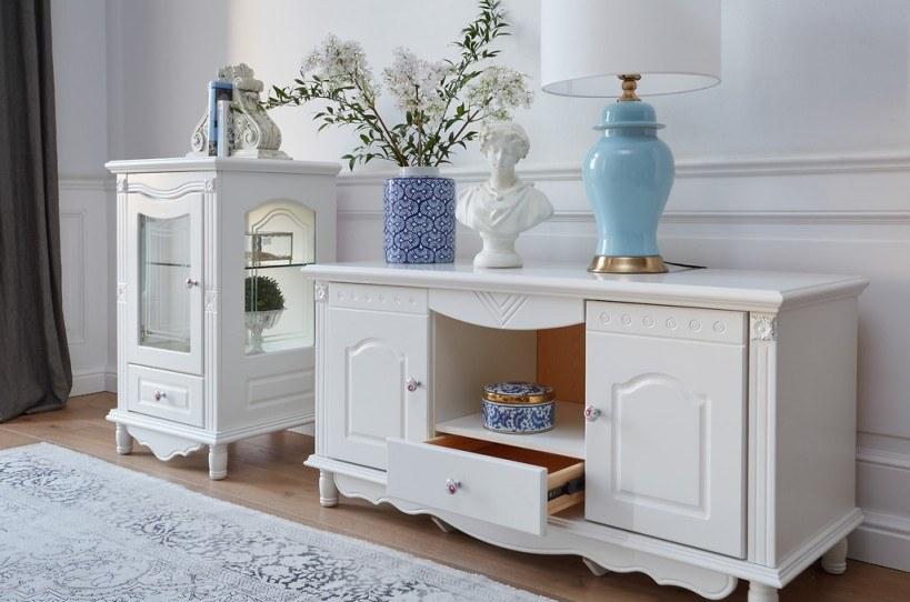 Arrediorg.it® Комод деревянный с распашными дверцами Princess 862 tv cabinet - Вид №4