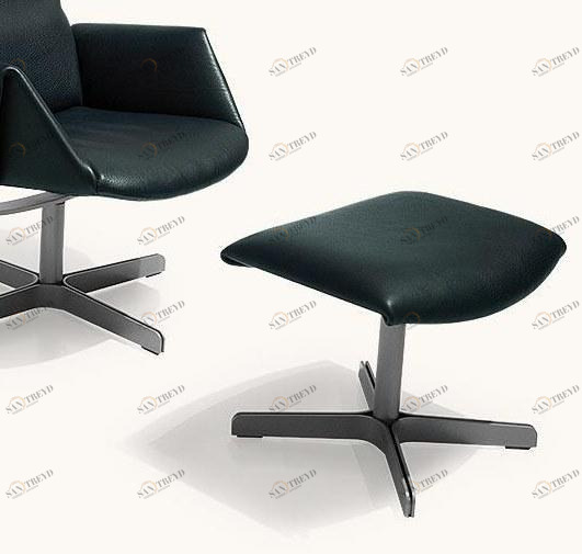 de Sede Кожаная подножка с 4 спицами Ds-343 sun-id-1375733