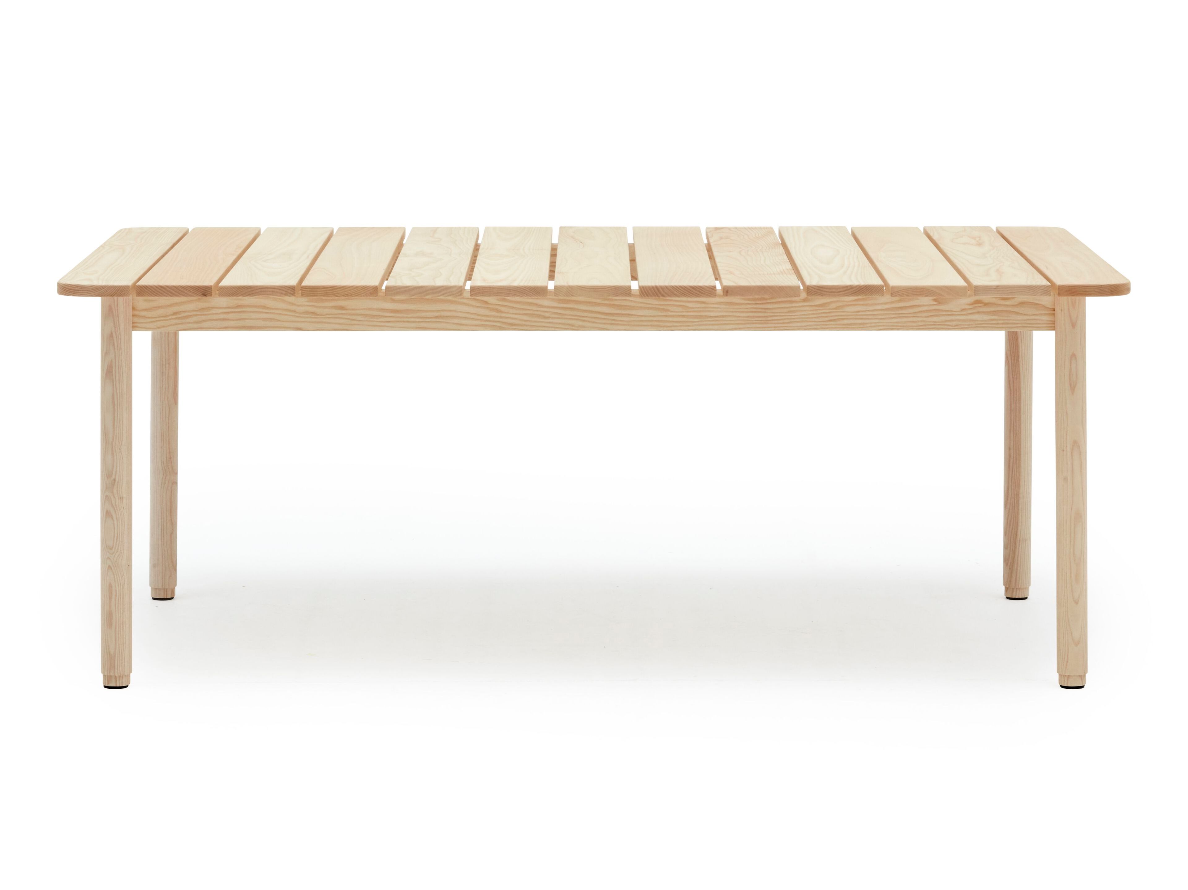 Деревянный прямоугольный стол с металлическими ножками Billiani Harry'S ARCH-00119275