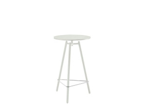 Высокий круглый журнальный столик для контракта