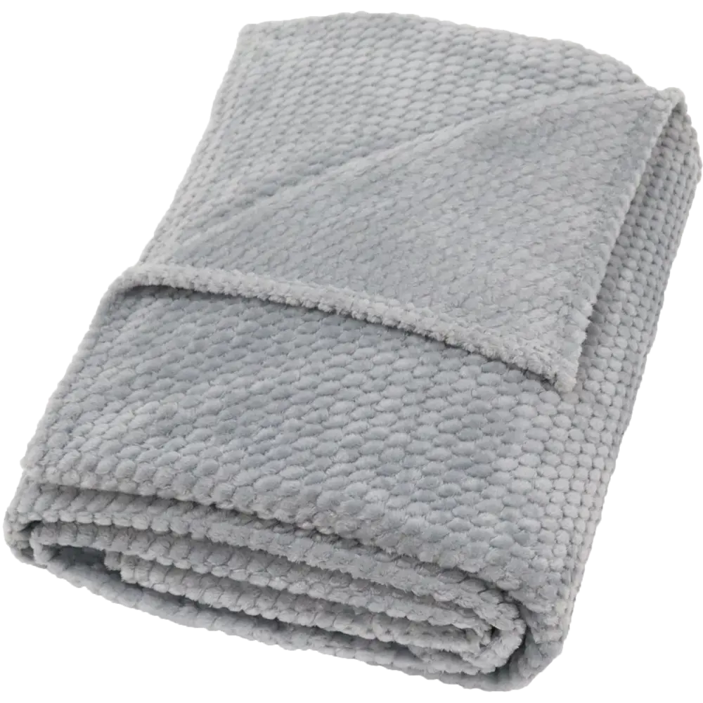 Плед микрофибра Comodo 220x240 см цвет серый Santreyd STLM-2091166