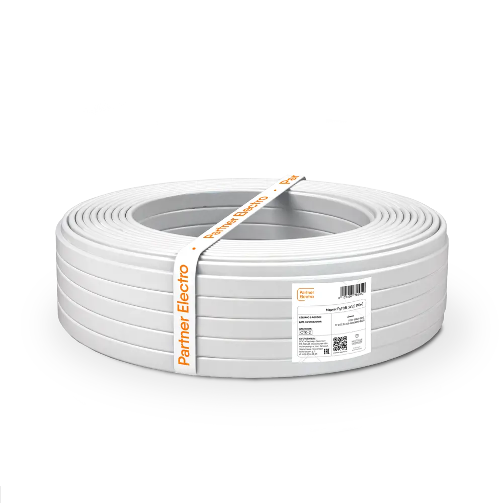 Партнер-Электро ПУГВВ 3×1,5 - гибкий монтажный провод для электрических установок 82937967 STLM-0038177 - Вид №1