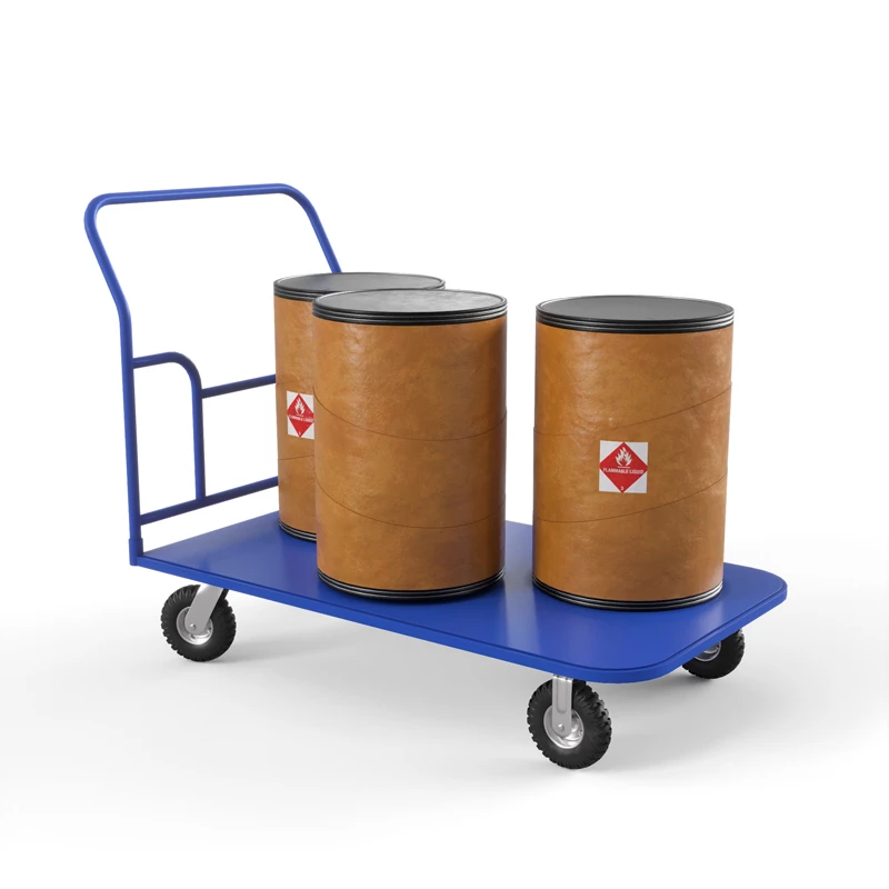 Тележка платформенная ТПТ (г/п 300 кг, 1000x600 мм, колеса пневматические 250 мм) Верстакофф 65-88768