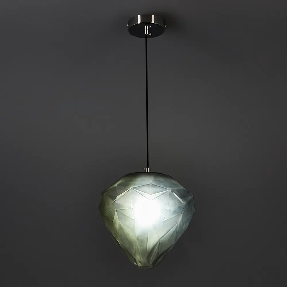 Светильник подвесной Globo 1 лампа 4 м² цвет серый Maytoni STLM-2146010 - Вид №1