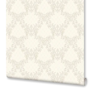 Обои флизелиновые Euro Decor Франсуаза белые 1.06 м 7023-00 82377757 STLM-2100672