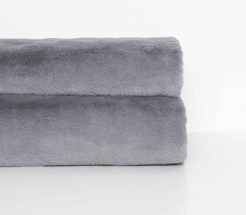 Victoria Stenova 111181 ПЛЕД меховой FROST GRAY  - Вид №4