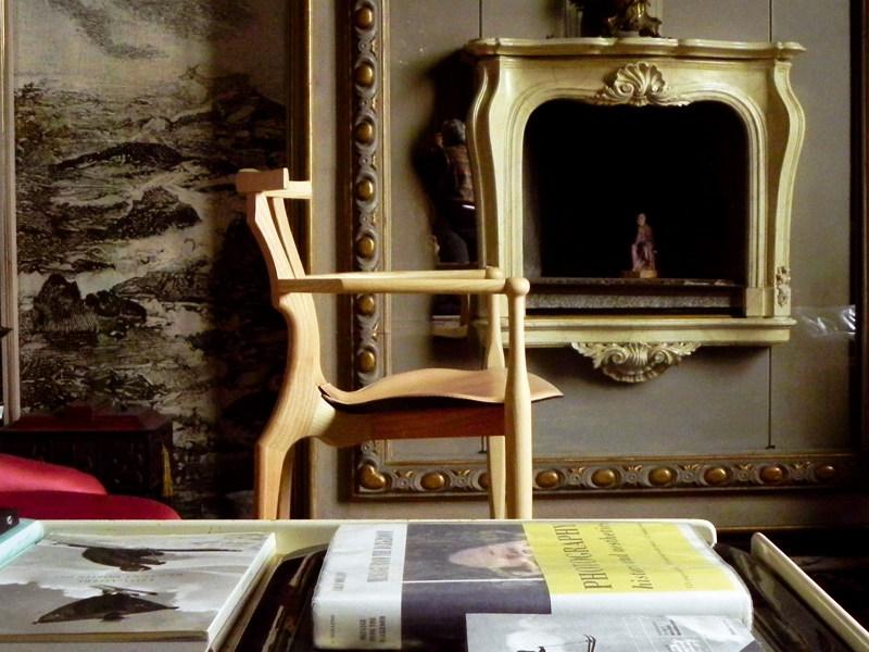 BD Barcelona Design Штабелируемый деревянный стул с подлокотниками Gaulino sun-id-1400098 - Вид №9