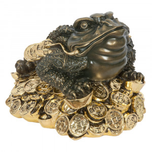22389 Статуэтка Символ Достатка и благополучия большой Бронза BOGACHO
