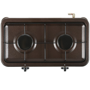 8192949 Газовая плитка АКСИНЬЯ КС-106 коричневый