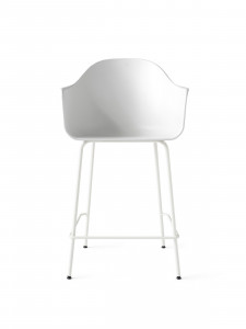 9343100-0105ZZZZ MENU Стул счетчика гавани Светло-серый | белый