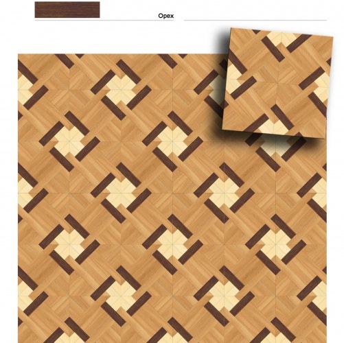 Художественный паркет Da Vinci Щитовой 26-497 Дуб (Гладкая) 500х500 мм 26010497 - Вид №1