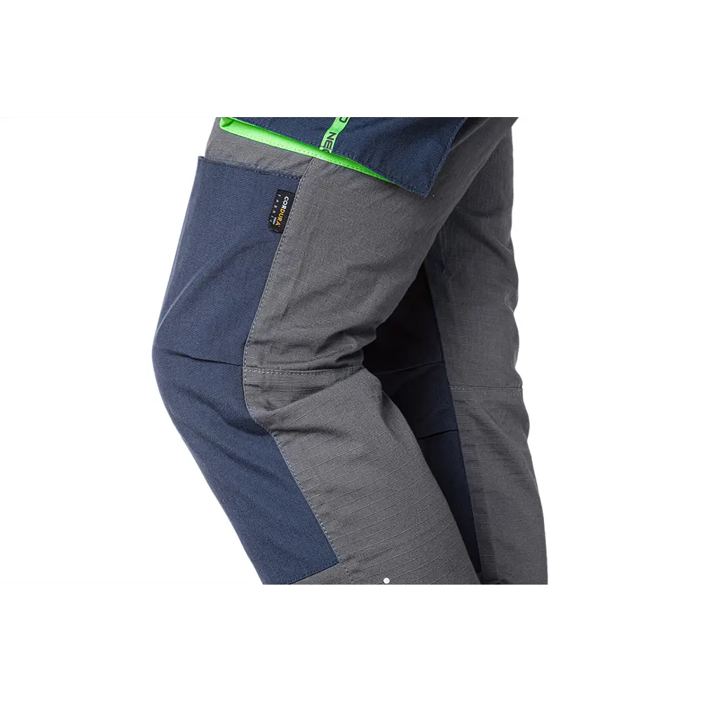 Брюки рабочие Neo Tools Premium серые/темно-синие/зеленые хлопок размер XS рост 172-175 STLM-2166704 - Вид №7