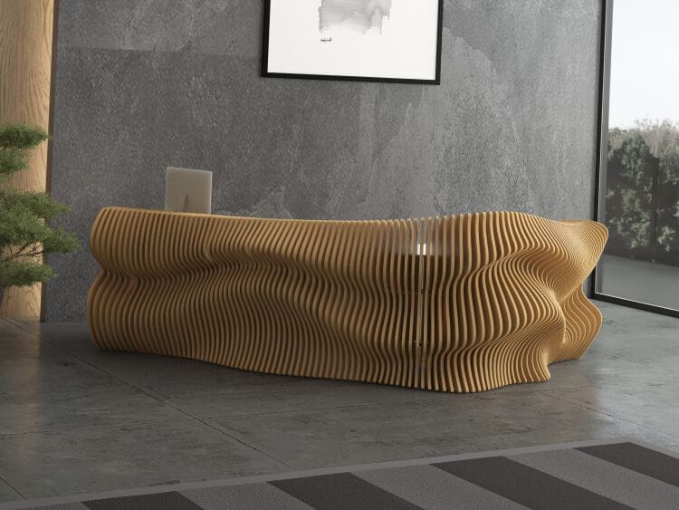 Стойка регистрации из фанеры MYWOODREAM ERTY ARCH-00129901 - Вид №1