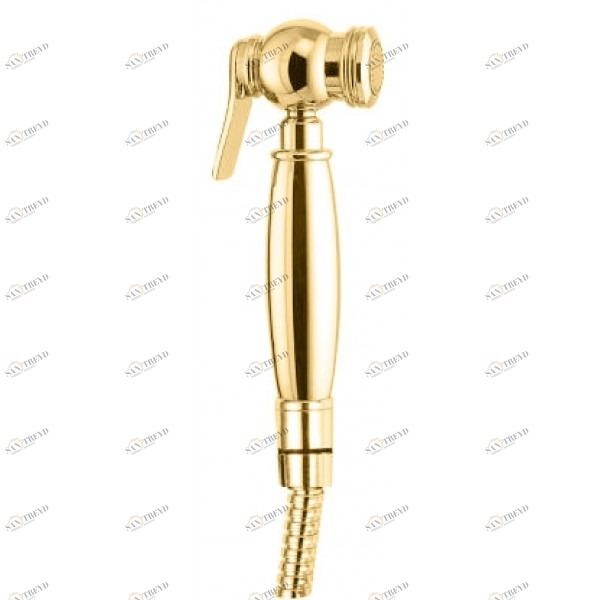 Гигиенический душ со шлангом 120см и держателем, ручка металлическая CEZARES ATLANTIS-IFS-03/24