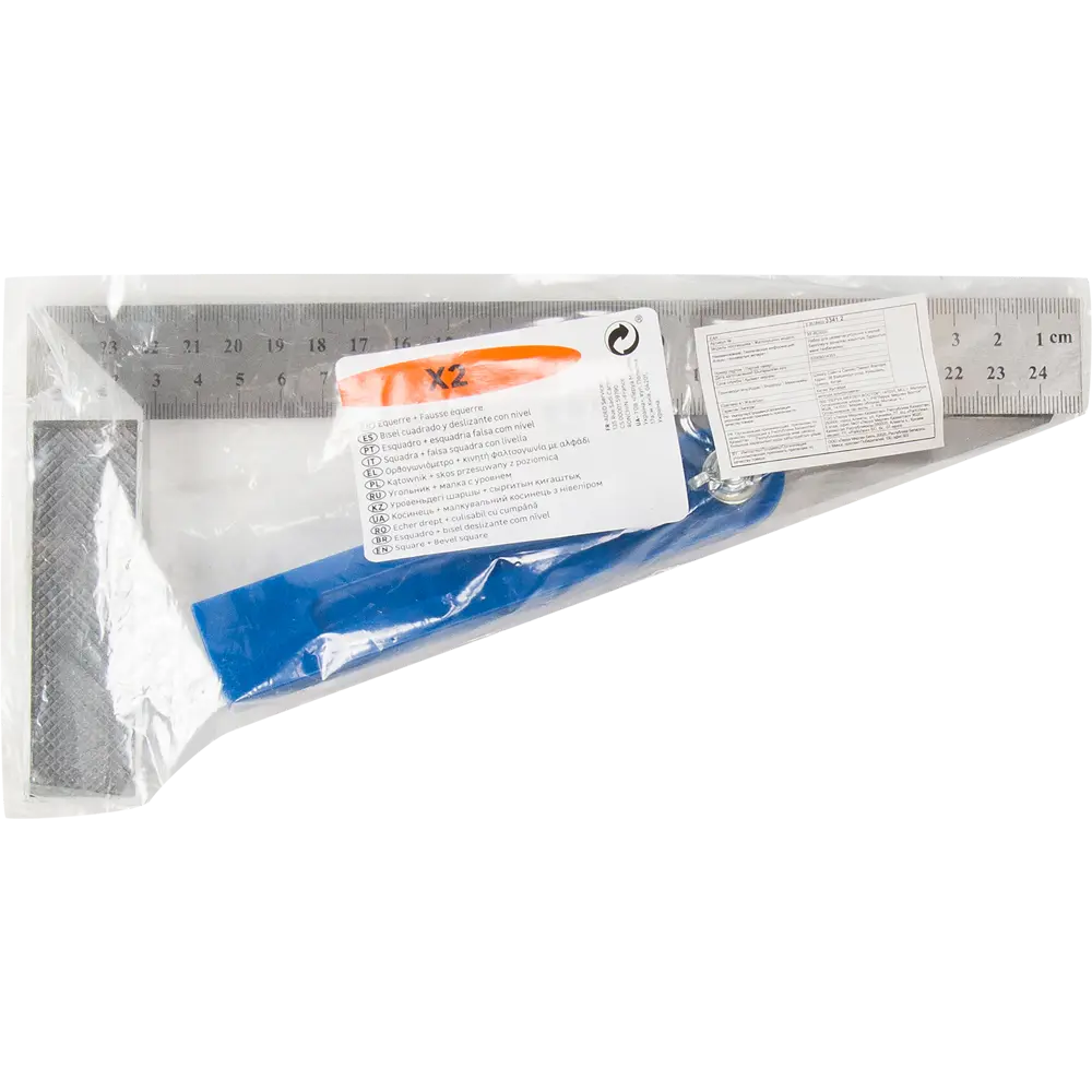 Набор угольник стальной 250 мм и малка Santreyd STLM-2024873 - Вид №5