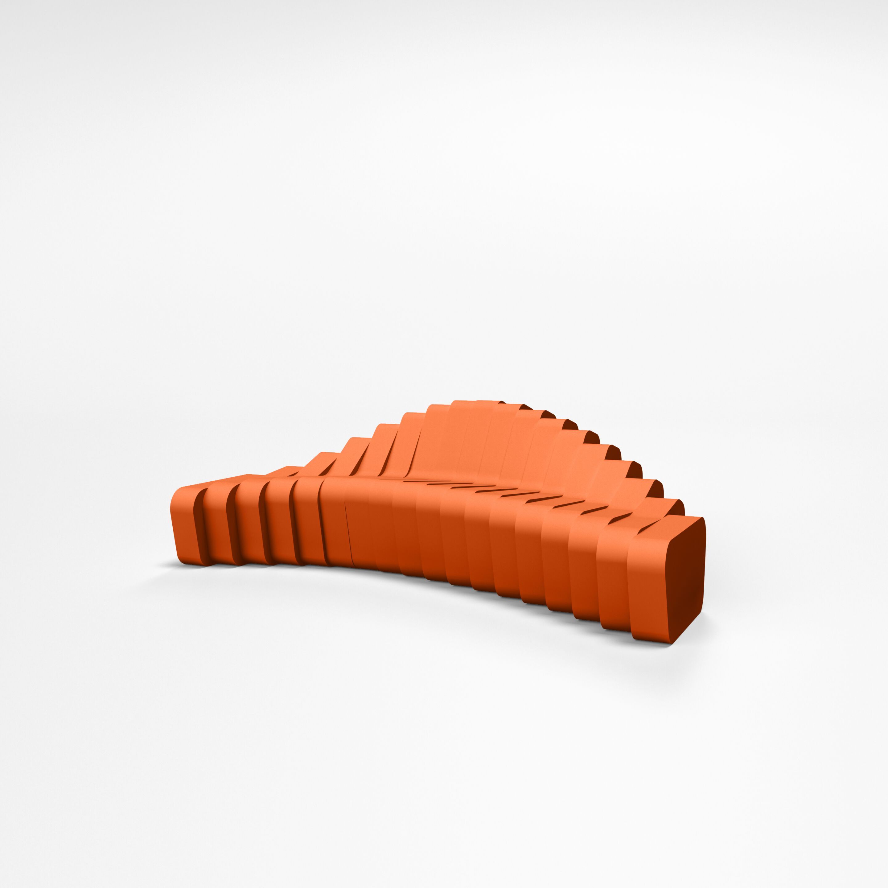 Модульный изогнутый диван с пенопластовым покрытием SIXINCH Cliffy ARCH-00045746 - Вид №17