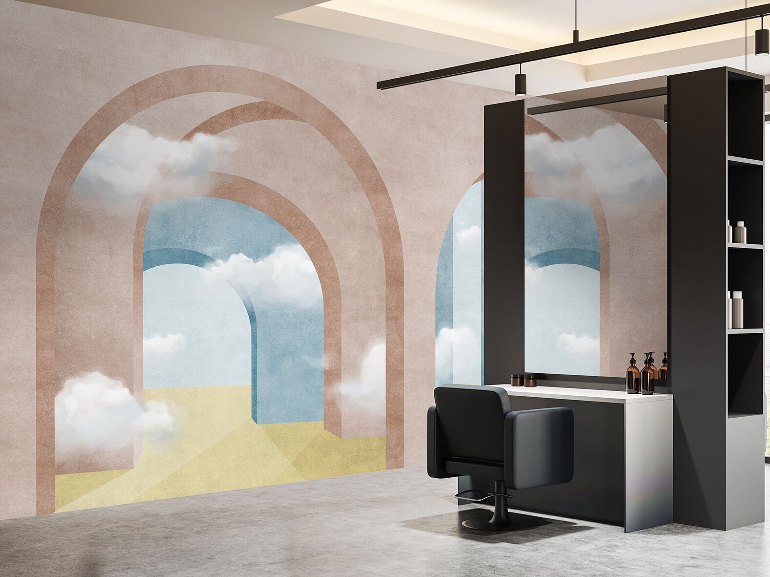 Carta da parati PVC free, eco-friendly, lavabile WallPepper NEFELE ARCH-00073155