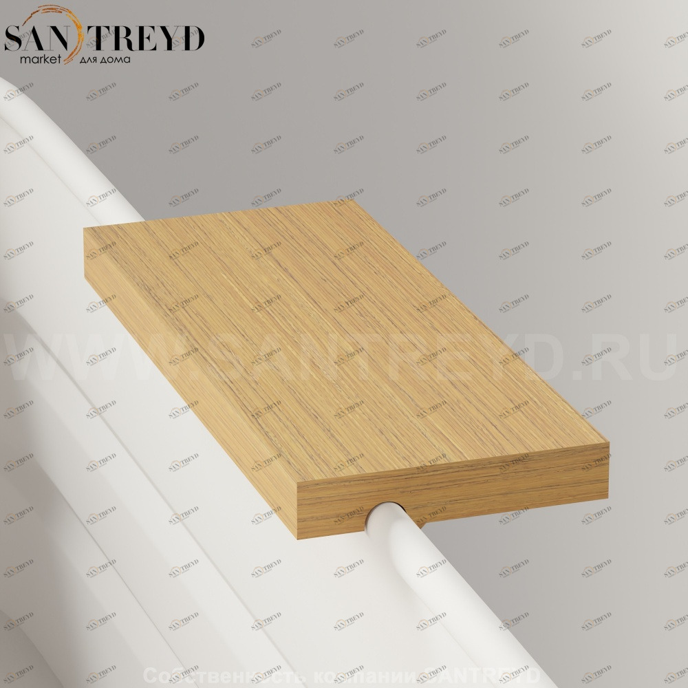 AVAS0971T Полка на борт ванны Agape Италия Vieques