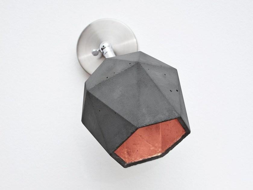 GANTlights Настенный светильник из бетона T sun-id-1483398 - Вид №1