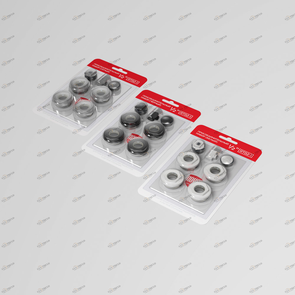 Присоединительный набор Royal Thermo 1/2" (белый) sun-id-646099