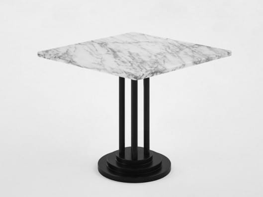 Мраморный низкий квадратный журнальный столик для контракта Adico 282 ARCH-00151261