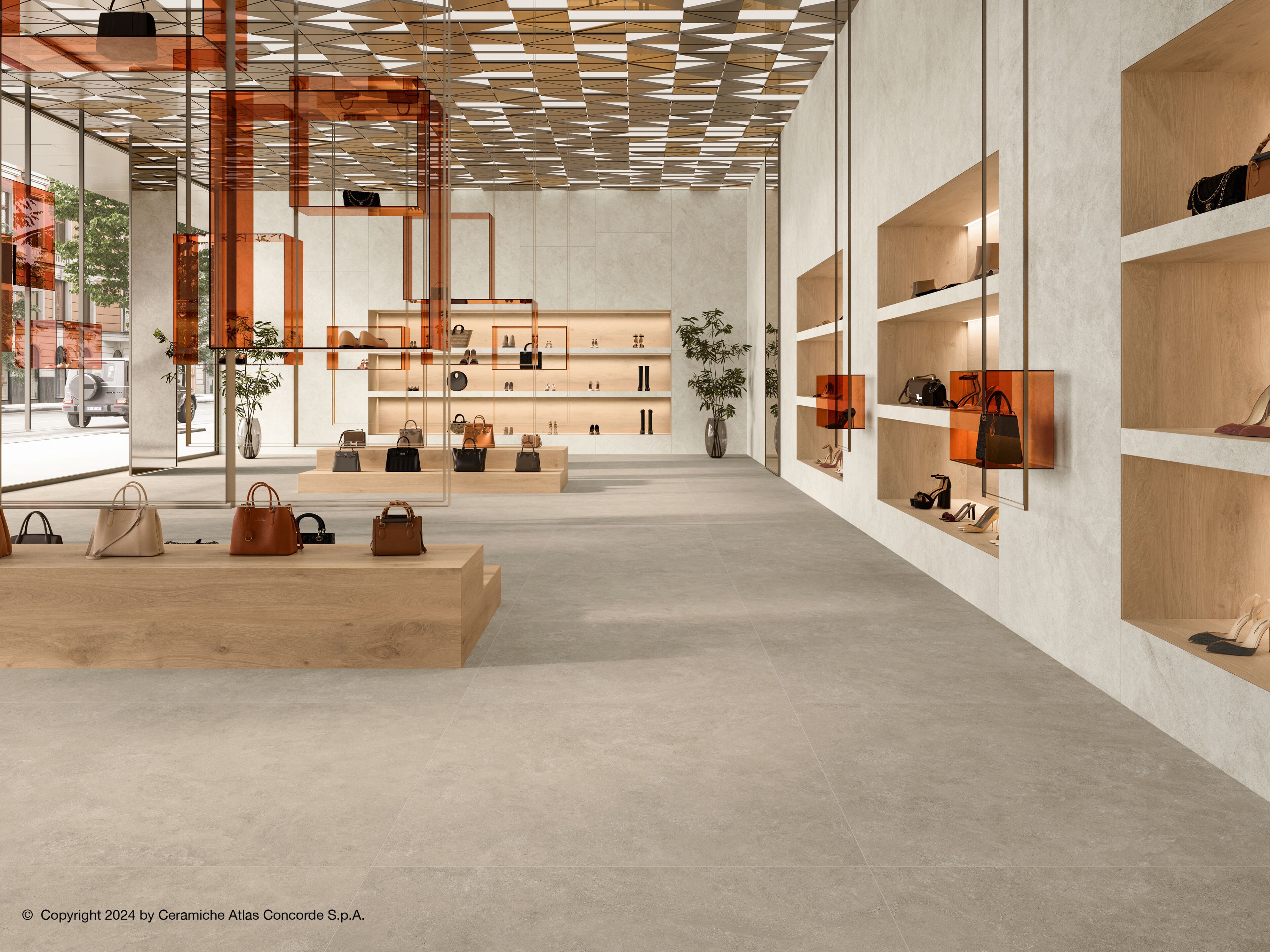 Пол / облицовка керамогранита с эффектом камня Atlas Concorde Boost Icor ARCH-00113949 - Вид №36