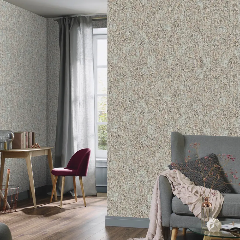 Обои флизелиновые Erismann Fusion бежевые 1.06 м 4563-7 STLM-2091024 - Вид №2