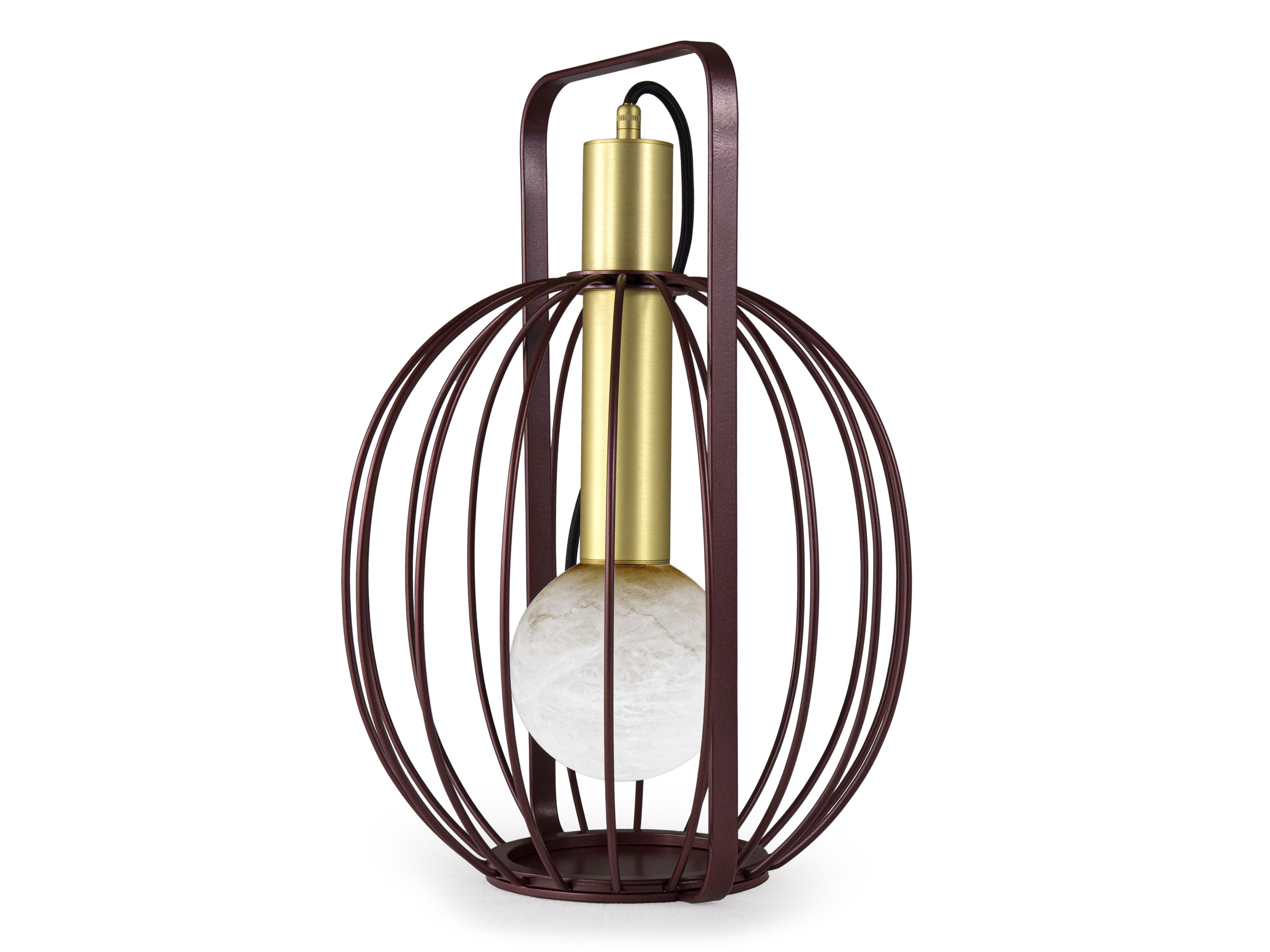 Металлическая светодиодная настольная лампа Borzalino ARCH-00082605 - Вид №5