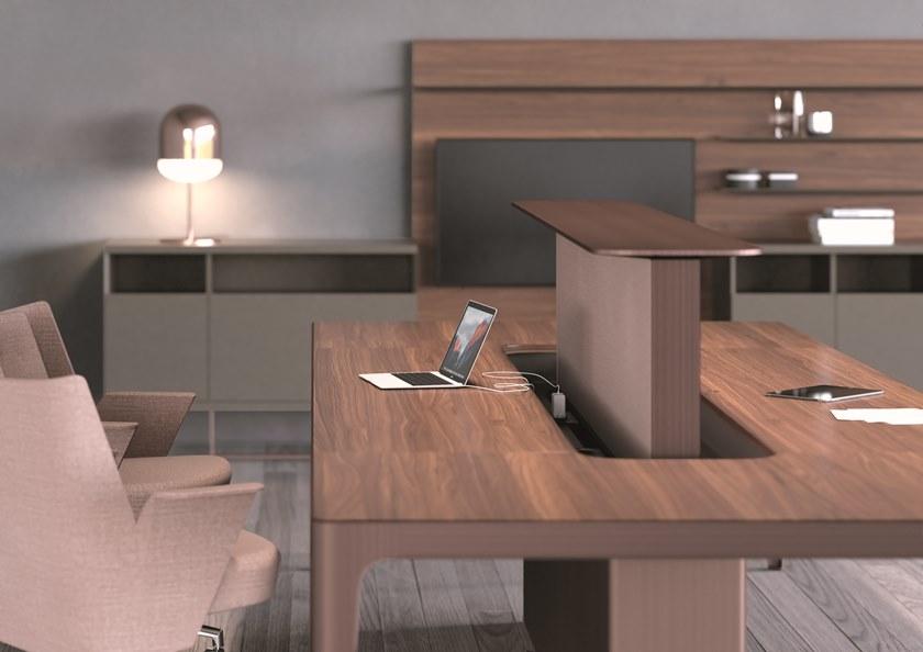 ESTEL GROUP Стол для переговоров с системой управления кабелями Grand more sun-id-1391384 - Вид №6