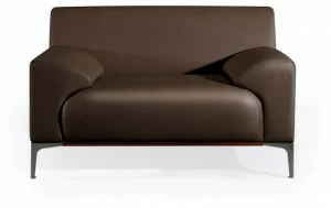 José Martínez Medina Стул для ожидания, обитый кожей