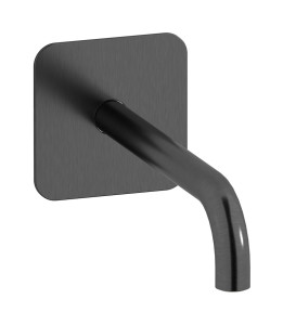 Настенный излив WE ARE IB rx320cs_22 Brushed Black Chrome Reflex