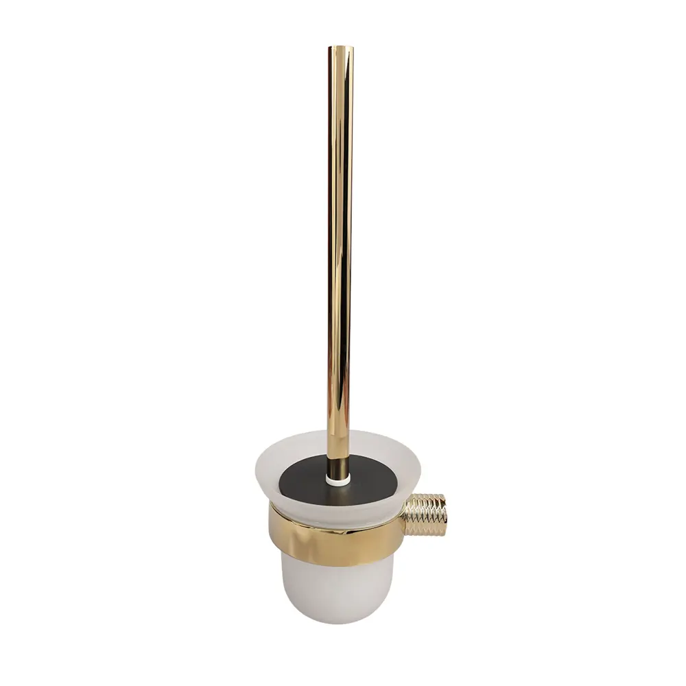 Ерш для унитаза идея стекло/металл золото Santreyd STLM-2169054 - Вид №1