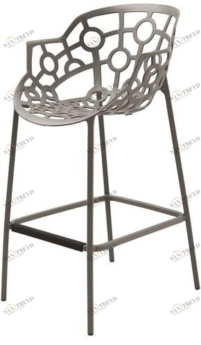 Segis Садовый табурет высокий алюминиевый со спинкой Polo sun-id-1354101