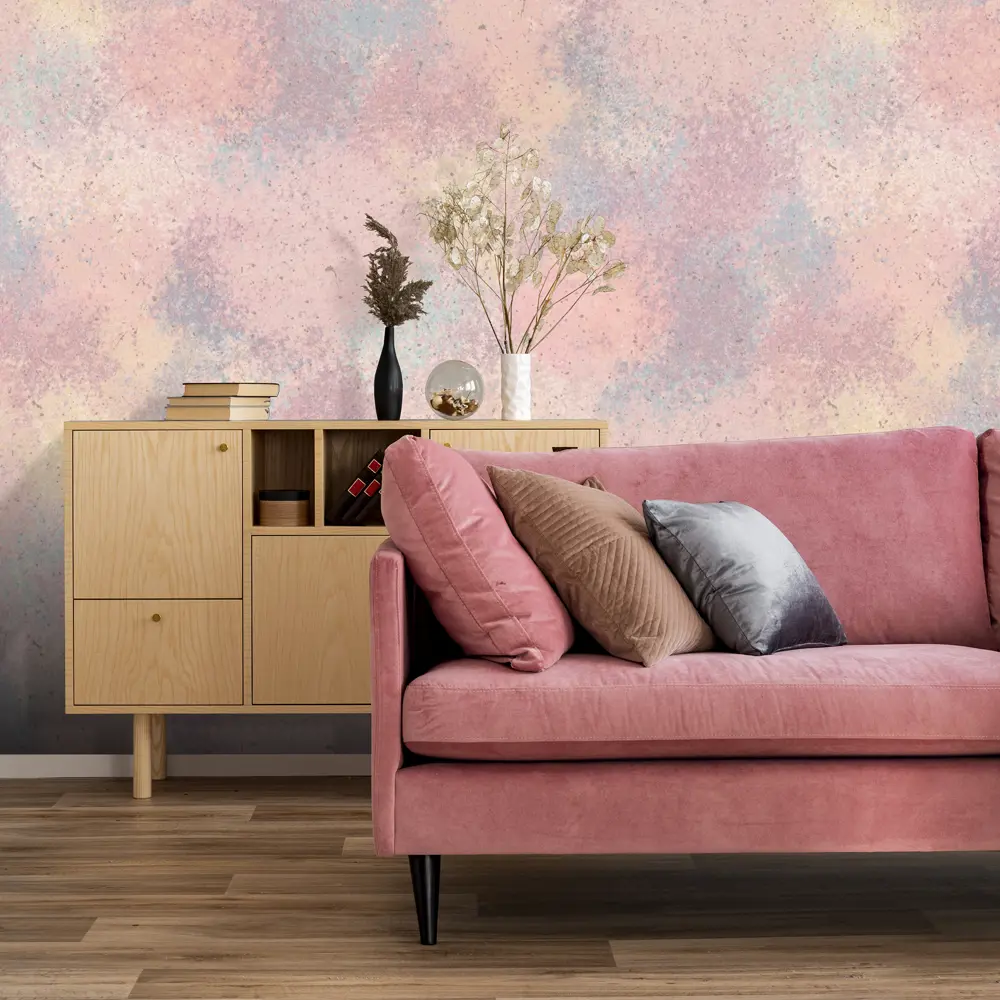 Обои флизелиновые Deco-deco Holi розовые 1.06 м DD6019-08 STLM-2081223 - Вид №2