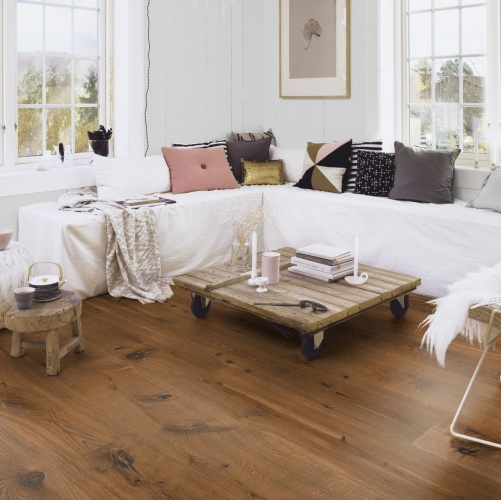 Инженерная доска Boen Chalet Antique Дуб Натур (Гладкая) 2000-4000х300 мм 2100420026 - Вид №7