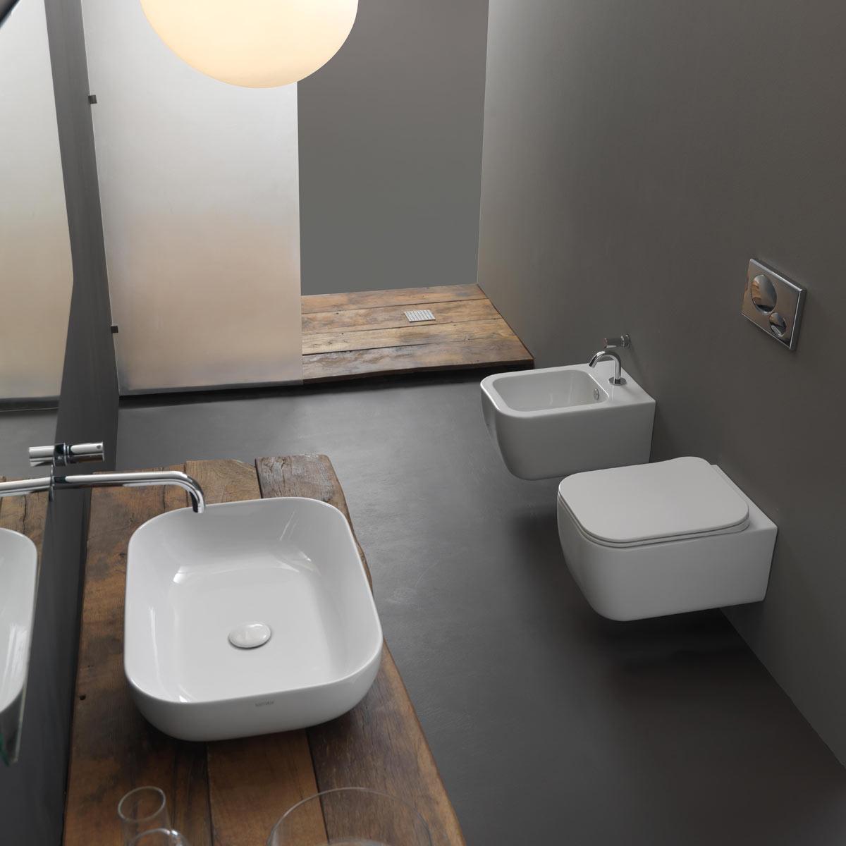 BRBISO17 Подвесное биде настенное GSG CERAMIC BRIO - Вид №1