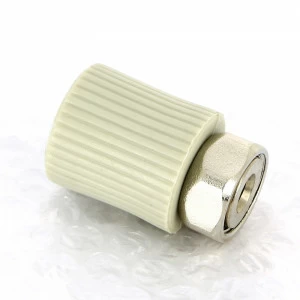 Муфта сварка-В с накидной гайкой FV-PLAST 16х1/2" и вварным латунным патрубком