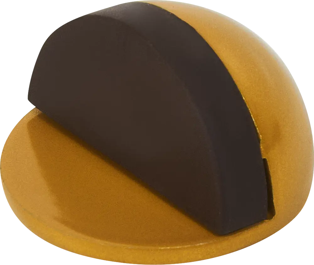 ЗЕНИТ Стопор дверной УД-04A в матовом золоте для защиты стен 86489440