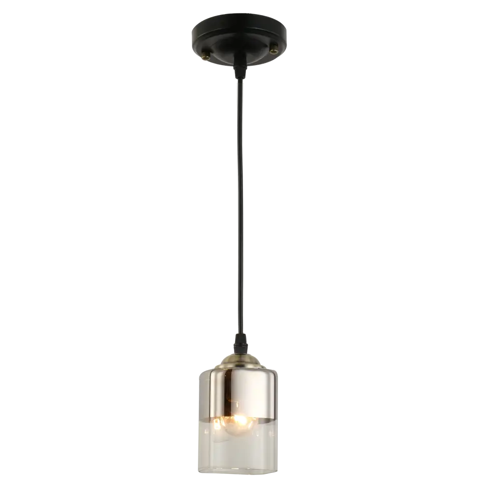 Подвесной светильник Jlight Jada 3175/1P E27 60 Вт, цвет черный/бронза 83279127 STLM-2081609 