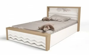 Кровать ABC-KING 190х90 №5MIX OCEAN №5 с под.мех (cream)