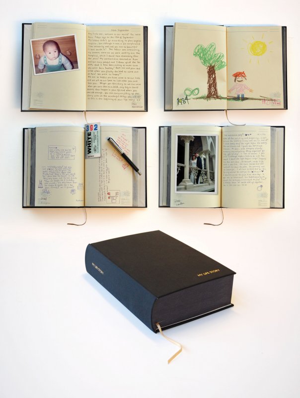 SK MYLIFESTORY1 Дневник my life story черный Suck UK  - Вид №1