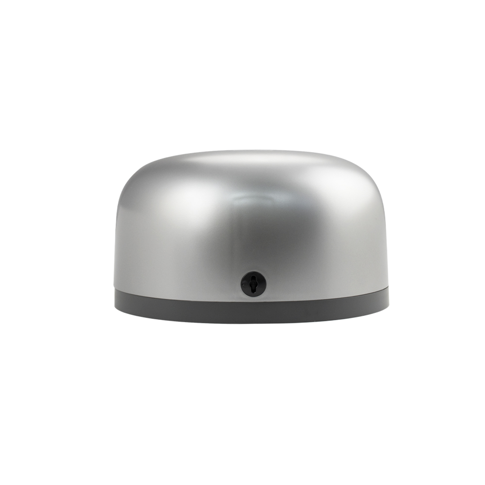 GFmark - Диспенсер для туалетной бумаги - барабан, пластиковый, СЕРЫЙ, с глазком - капля, с ключем, код: 931  - Вид №3