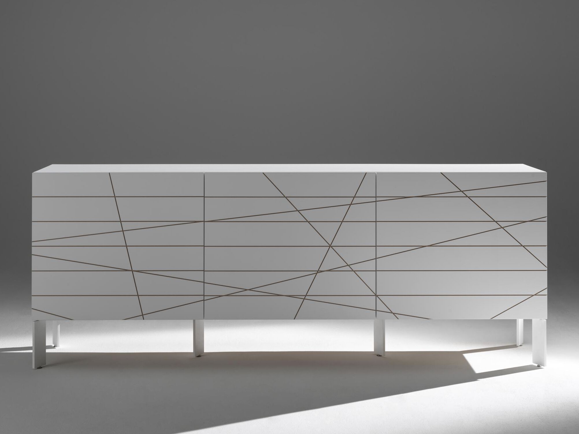 Шкаф из МДФ с распашными дверями ALBEDO Nazca B ARCH-00044614