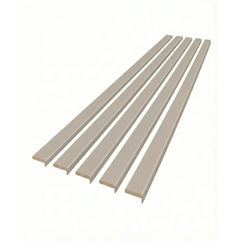 Наличник Лара телескопический 2150x70x8 мм Hardflex цвет кашемир (5 шт.) Santreyd STLM-2101624 - Вид №1