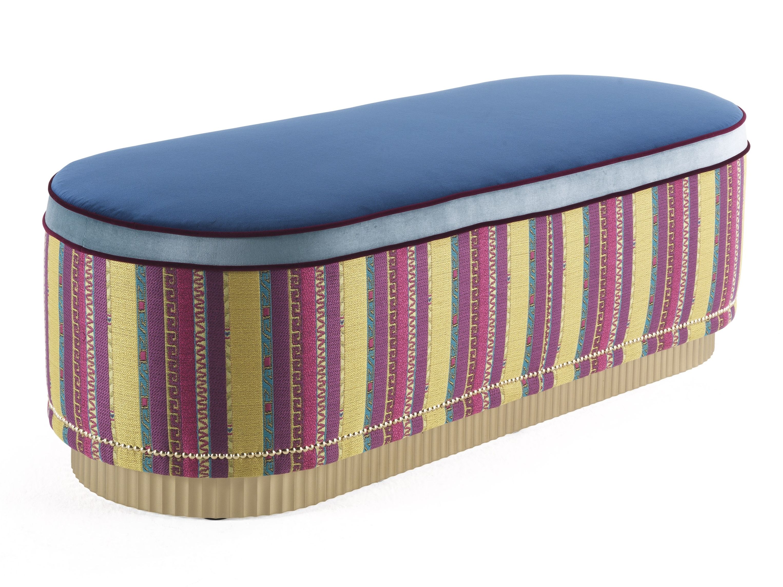 Бархатная мягкая скамейка ETRO Home Interiors Meriam ARCH-00065797 - Вид №1