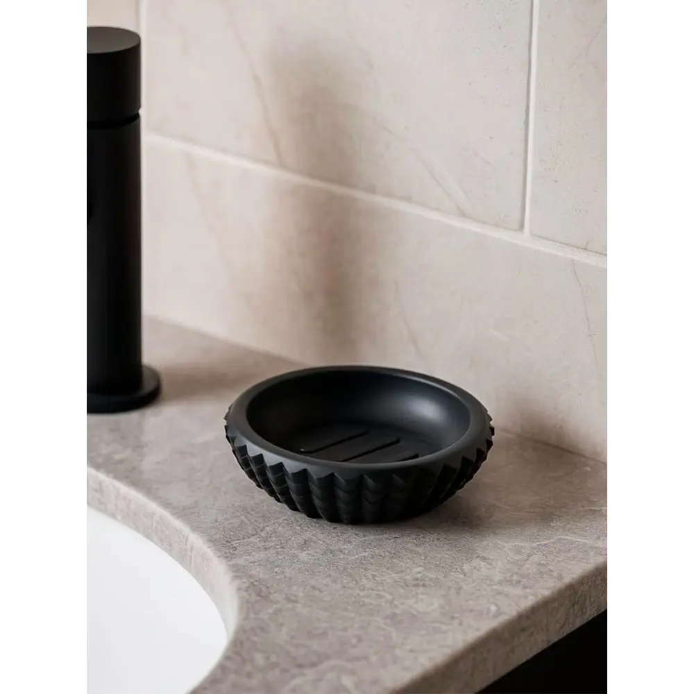 Мыльница этна полирезина черный Santreyd STLM-2201928 - Вид №5