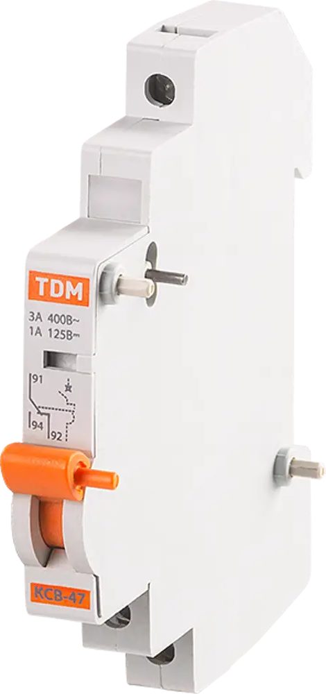 Контакт состояния TDM Electric КСВ47 для мониторинга автоматических выключателей 84399602