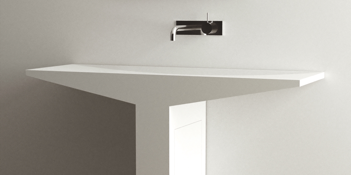 LTY084120 Накладная раковина на столешницу  прямоугольная MOMA Design  - Вид №1