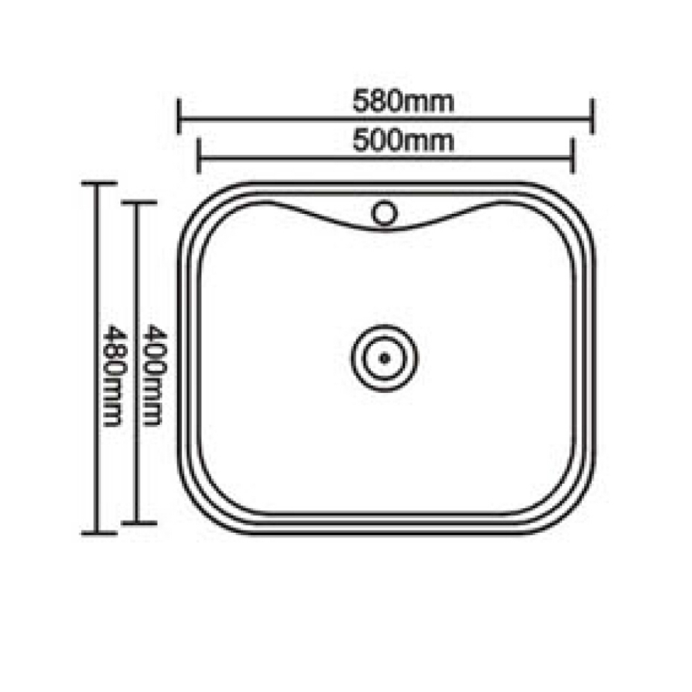 Кухонные мойки Eco Wien SWT-5848.A SEAMAN  - Вид №1